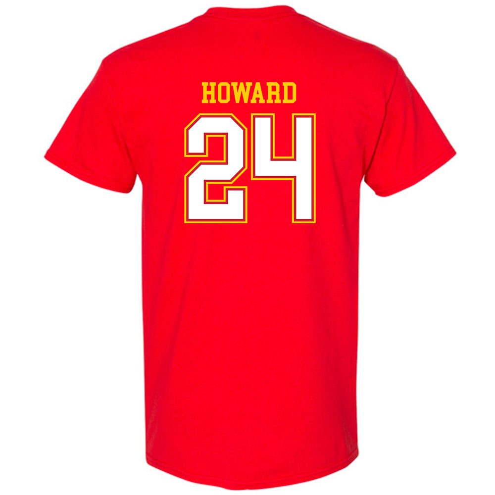 Maryland - NCAA Football : Iverson Howard - Sports Shersey T-Shirt-1
