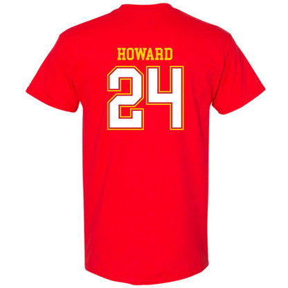 Maryland - NCAA Football : Iverson Howard - Sports Shersey T-Shirt-1