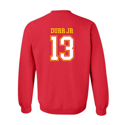 Maryland - NCAA Football : Chris Durr jr - Sports Shersey Crewneck Sweatshirt-1