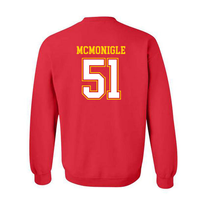 Maryland - NCAA Football : Michael McMonigle - Sports Shersey Crewneck Sweatshirt-1