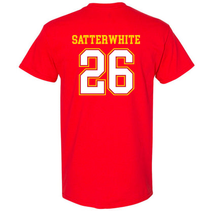 Maryland - NCAA Football : Hakim Satterwhite - Sports Shersey T-Shirt-1