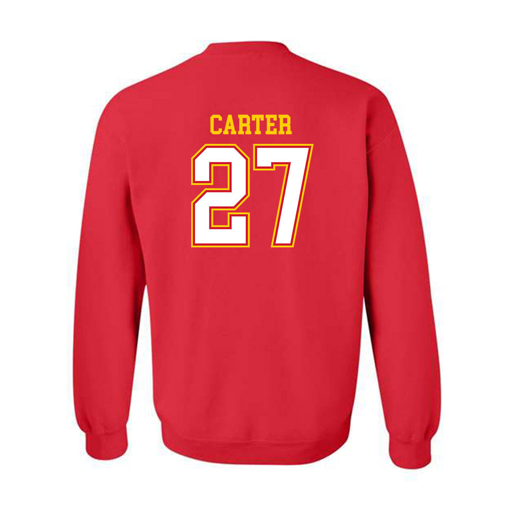 Maryland - undefined : Kaden Carter - Sports Shersey Crewneck Sweatshirt-1