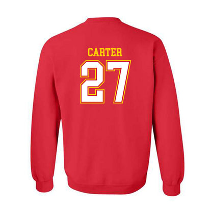 Maryland - undefined : Kaden Carter - Sports Shersey Crewneck Sweatshirt-1