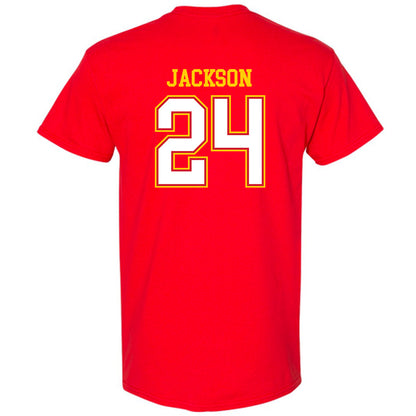 Maryland - NCAA Football : Amari Jackson - Sports Shersey T-Shirt-1