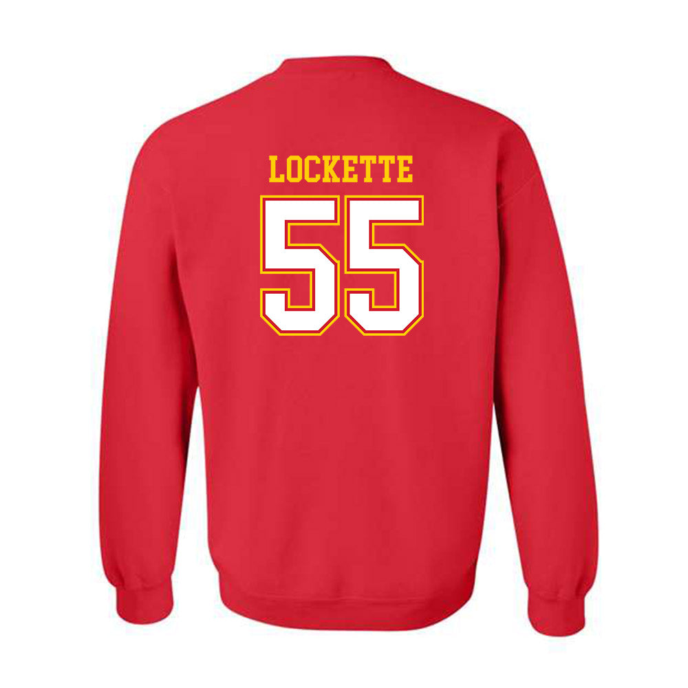 Maryland - undefined : Tellek Lockette - Sports Shersey Crewneck Sweatshirt-1