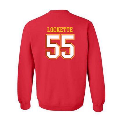 Maryland - undefined : Tellek Lockette - Sports Shersey Crewneck Sweatshirt-1