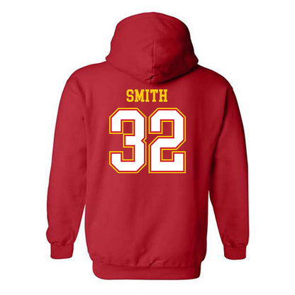 Maryland - NCAA Football : Carlton Smith - Sports Shersey Hooded Sweatshirt-1