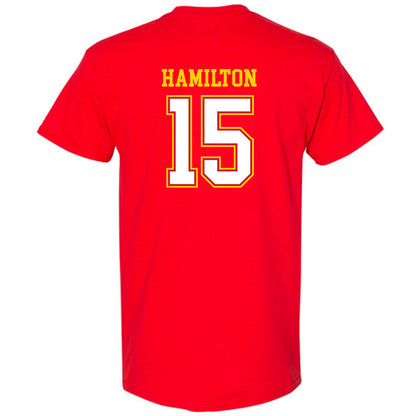 Maryland - NCAA Football : Jackson Hamilton - Sports Shersey T-Shirt-1