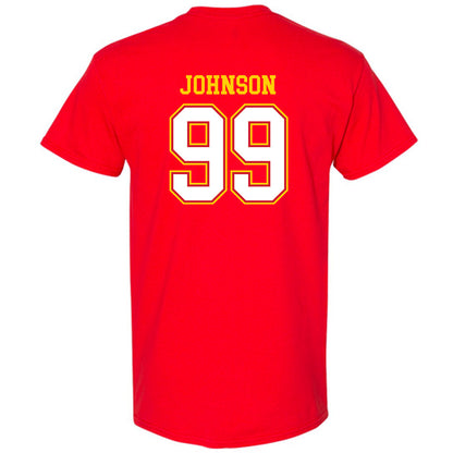 Maryland - NCAA Football : Lavon Johnson - Sports Shersey T-Shirt-1