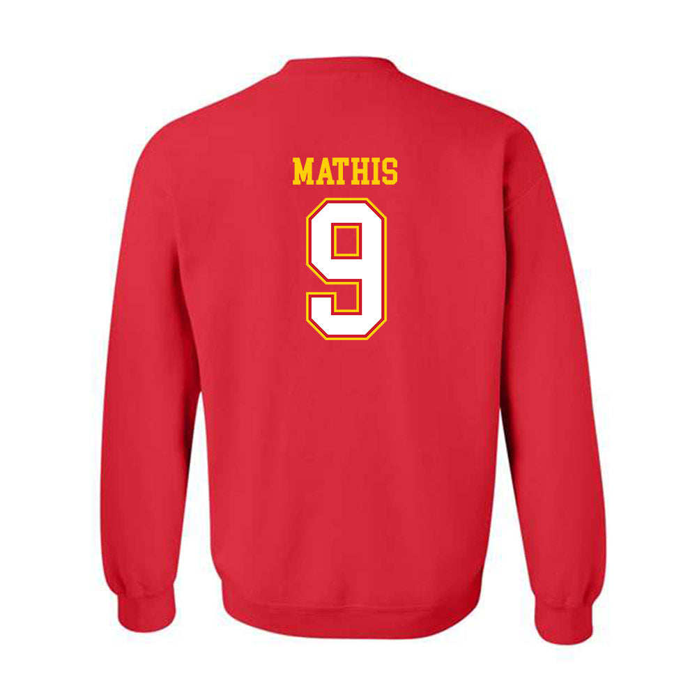 Maryland - NCAA Football : Zahir Mathis - Sports Shersey Crewneck Sweatshirt-1