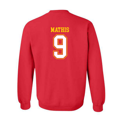 Maryland - NCAA Football : Zahir Mathis - Sports Shersey Crewneck Sweatshirt-1
