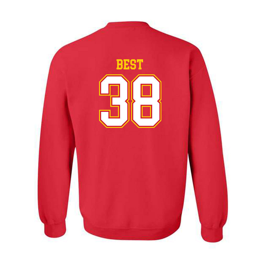 Maryland - NCAA Football : Taylor Best - Sports Shersey Crewneck Sweatshirt