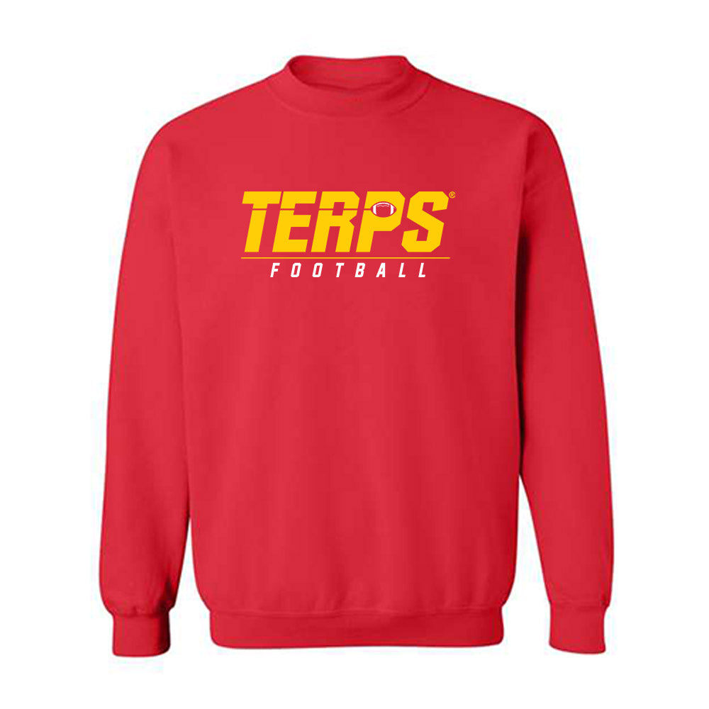 Maryland - NCAA Football : Preston Howard - Sports Shersey Crewneck Sweatshirt-0