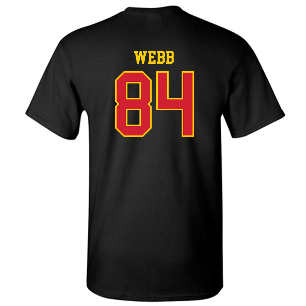 Maryland - NCAA Football : Kaleb Webb - Sports Shersey T-Shirt-1