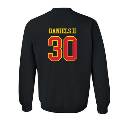 Maryland - NCAA Football : Travares Daniels II - Sports Shersey Crewneck Sweatshirt-1