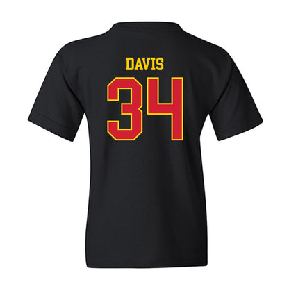 Maryland - undefined : Jianni Davis - Sports Shersey Youth T-Shirt-1