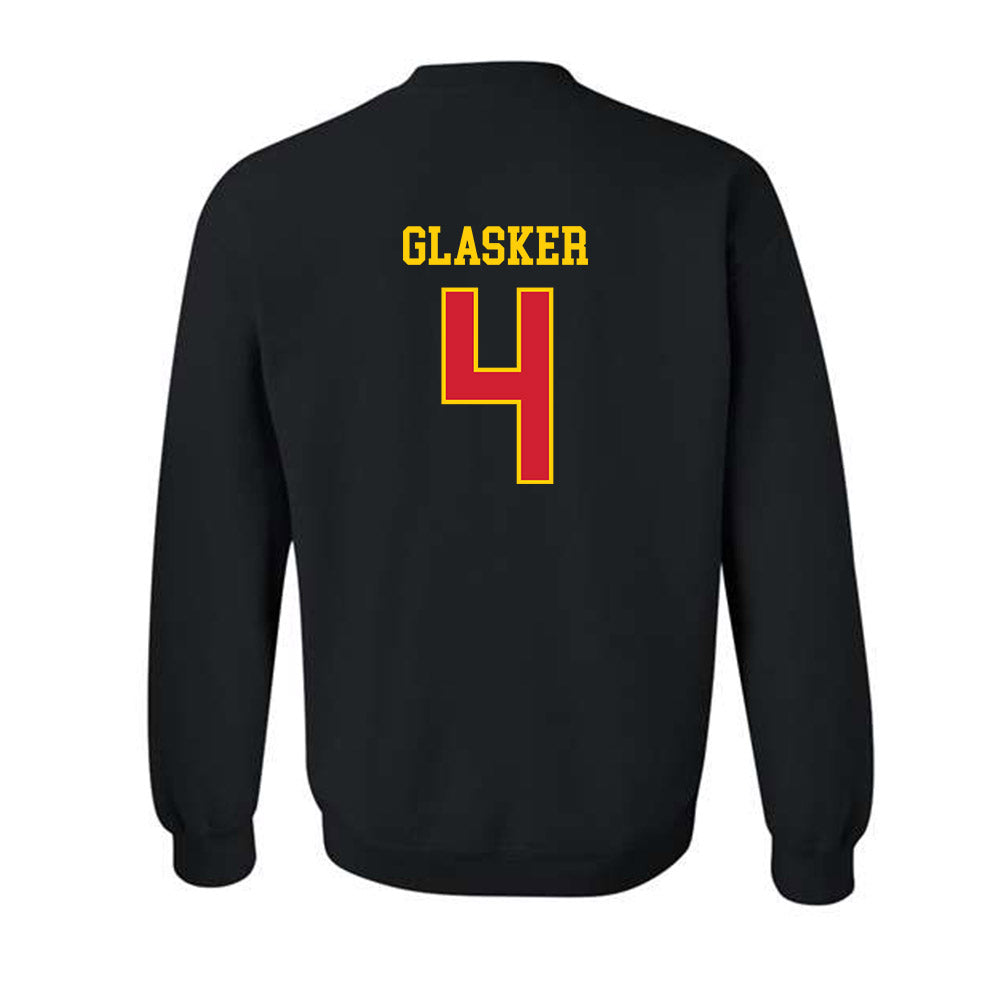 Maryland - NCAA Football : Jamare Glasker - Sports Shersey Crewneck Sweatshirt-1