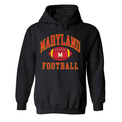 Maryland - NCAA Football : Preston Howard - Sports Shersey Hooded Sweatshirt-0