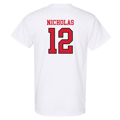 Maryland - Men's Basketball Alumni : Drew Nicholas - Sports Shersey T-Shirt-1