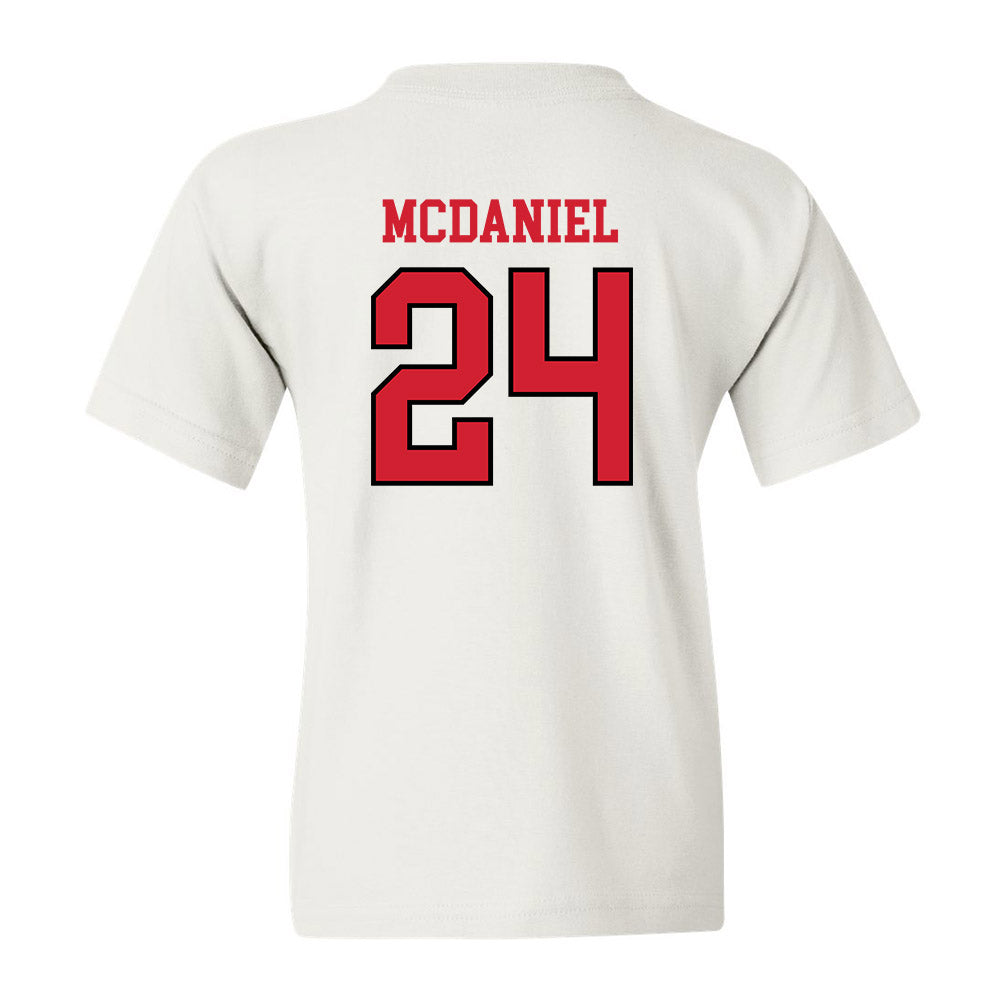Maryland - NCAA Women's Basketball : Brianna McDaniel - Youth T-Shirt