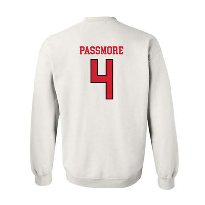 Maryland - NCAA Men's Basketball : Rakease Passmore - Sports Shersey Crewneck Sweatshirt-1