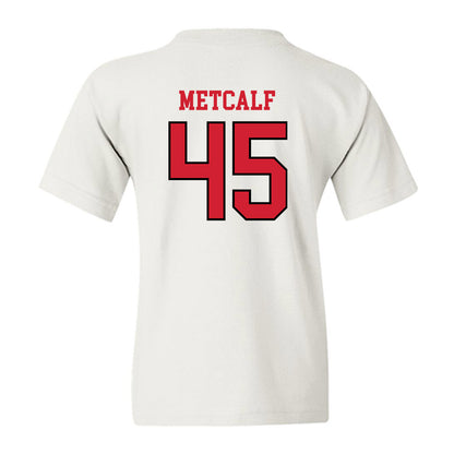 Maryland - NCAA Men's Basketball : Collin Metcalf - Sports Shersey Youth T-Shirt-1