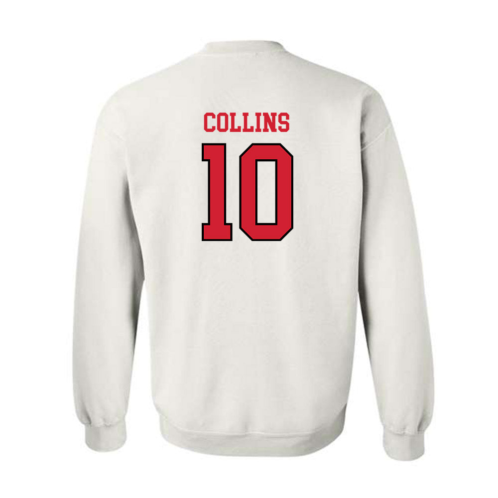 Maryland - Men's Basketball Alumni : Andre Collins - Sports Shersey Crewneck Sweatshirt-1