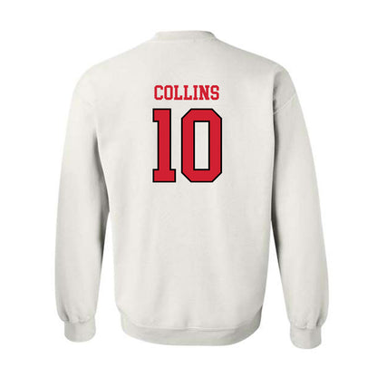 Maryland - Men's Basketball Alumni : Andre Collins - Sports Shersey Crewneck Sweatshirt-1