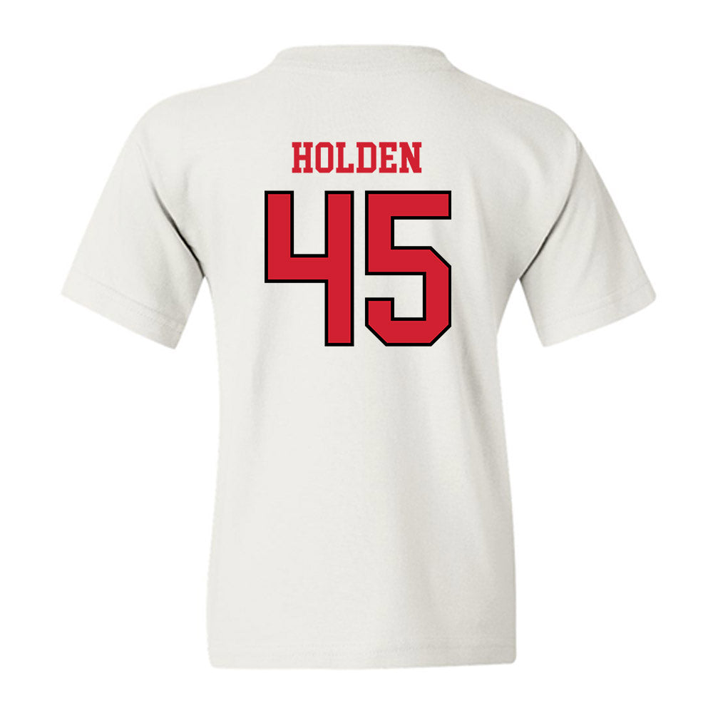 Maryland - Men's Basketball Alumni : Tahj Holden - Sports Shersey Youth T-Shirt-1