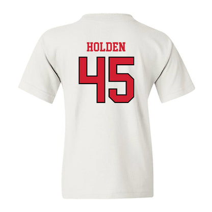 Maryland - Men's Basketball Alumni : Tahj Holden - Sports Shersey Youth T-Shirt-1