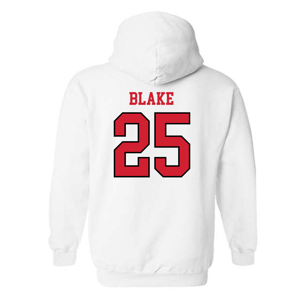 Maryland - Men's Basketball Alumni : Steve Blake - Sports Shersey Hooded Sweatshirt-1