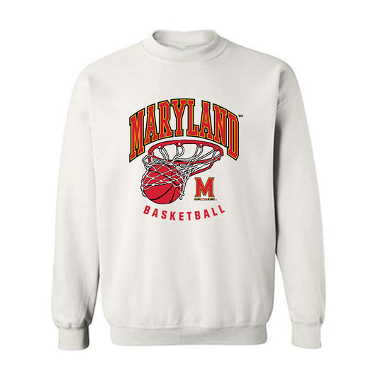 Maryland - Men's Basketball Alumni : Calvin McCall - Sports Shersey Crewneck Sweatshirt-0