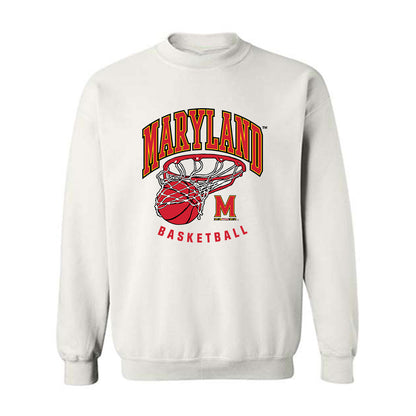 Maryland - Men's Basketball Alumni : Drew Nicholas - Sports Shersey Crewneck Sweatshirt-0