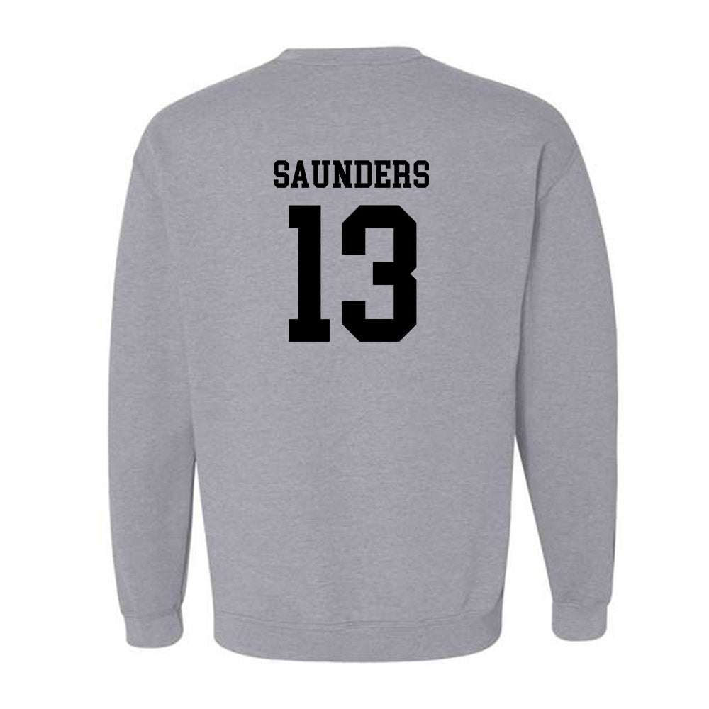 Maryland - NCAA Men's Basketball : Elijah Saunders - Sports Shersey Crewneck Sweatshirt-1