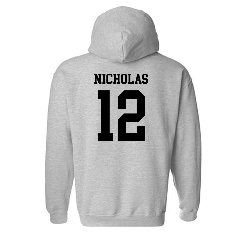 Maryland - Men's Basketball Alumni : Drew Nicholas - Sports Shersey Hooded Sweatshirt-1