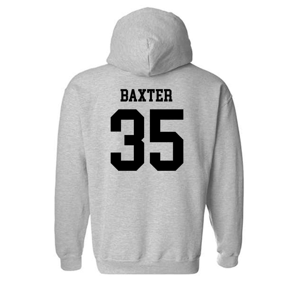 Maryland - Men's Basketball Alumni : Lonny Baxter - Sports Shersey Hooded Sweatshirt-1