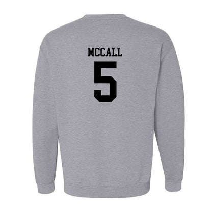 Maryland - Men's Basketball Alumni : Calvin McCall - Sports Shersey Crewneck Sweatshirt-1