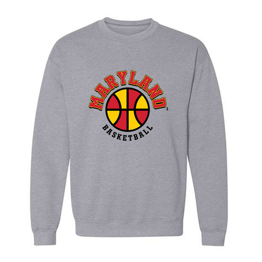 Maryland - Men's Basketball Alumni : Calvin McCall - Sports Shersey Crewneck Sweatshirt-0