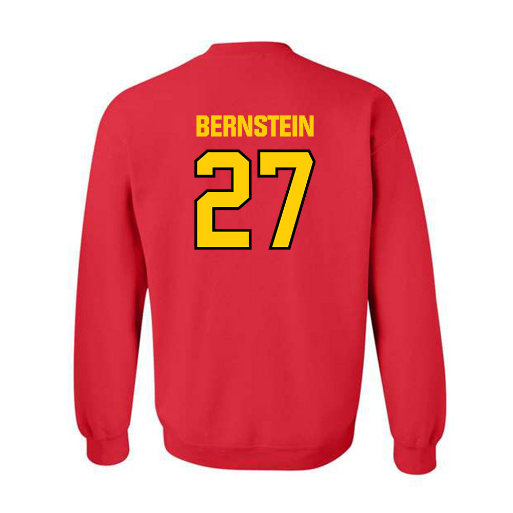 Maryland - NCAA Men's Soccer : Henry Bernstein - Sports Shersey Crewneck Sweatshirt-1