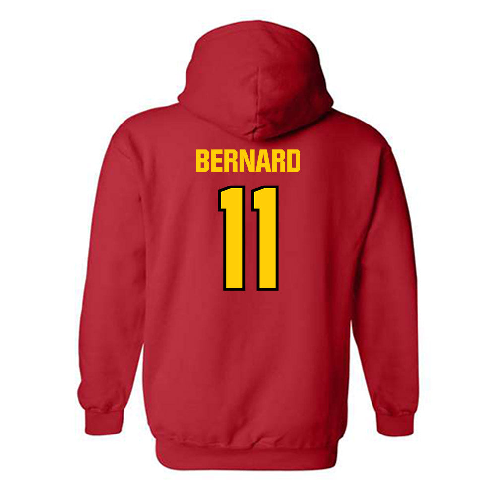 Maryland - NCAA Women's Soccer : Drew Bernard - Sports Shersey Hooded Sweatshirt-1