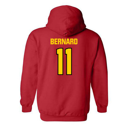 Maryland - NCAA Women's Soccer : Drew Bernard - Sports Shersey Hooded Sweatshirt-1