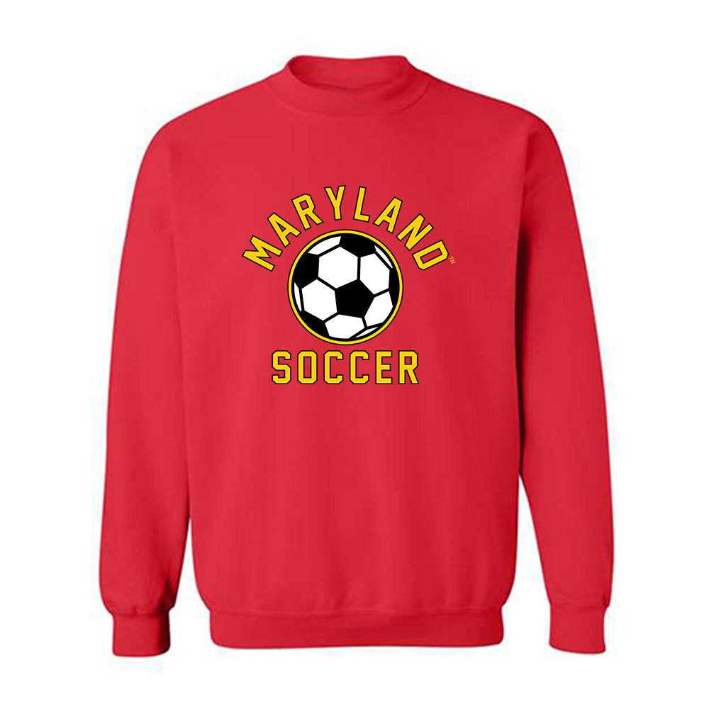 Maryland - NCAA Women's Soccer : Symone Jenson - Sports Shersey Crewneck Sweatshirt-0
