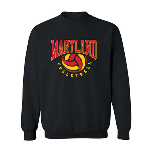 Maryland - NCAA Women's Volleyball : Ava Brown - Sports Shersey Crewneck Sweatshirt-0