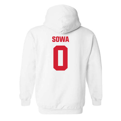 Maryland - NCAA Baseball : Ryder Sowa - Sports Shersey Hooded Sweatshirt-1