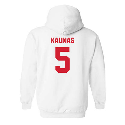 Maryland - NCAA Baseball : Ty Kaunas - Sports Shersey Hooded Sweatshirt-1