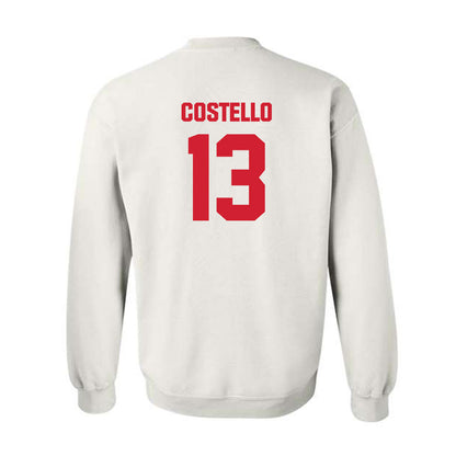 Maryland - NCAA Baseball : Ryan Costello - Sports Shersey Crewneck Sweatshirt-1