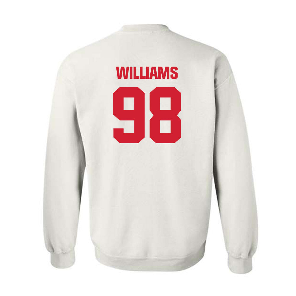 Maryland - NCAA Baseball : Lance Williams - Sports Shersey Crewneck Sweatshirt-1