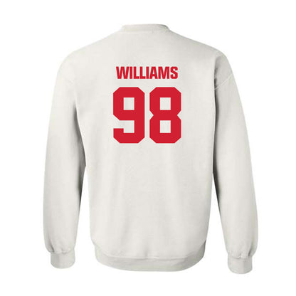 Maryland - NCAA Baseball : Lance Williams - Sports Shersey Crewneck Sweatshirt-1