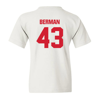 Maryland - NCAA Baseball : Sammy Berman - Sports Shersey Youth T-Shirt-1