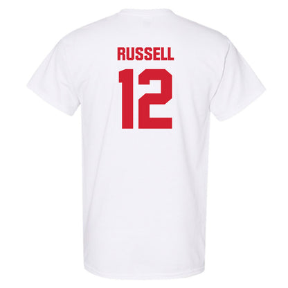 Maryland - NCAA Baseball : Devin Russell - Sports Shersey T-Shirt-1